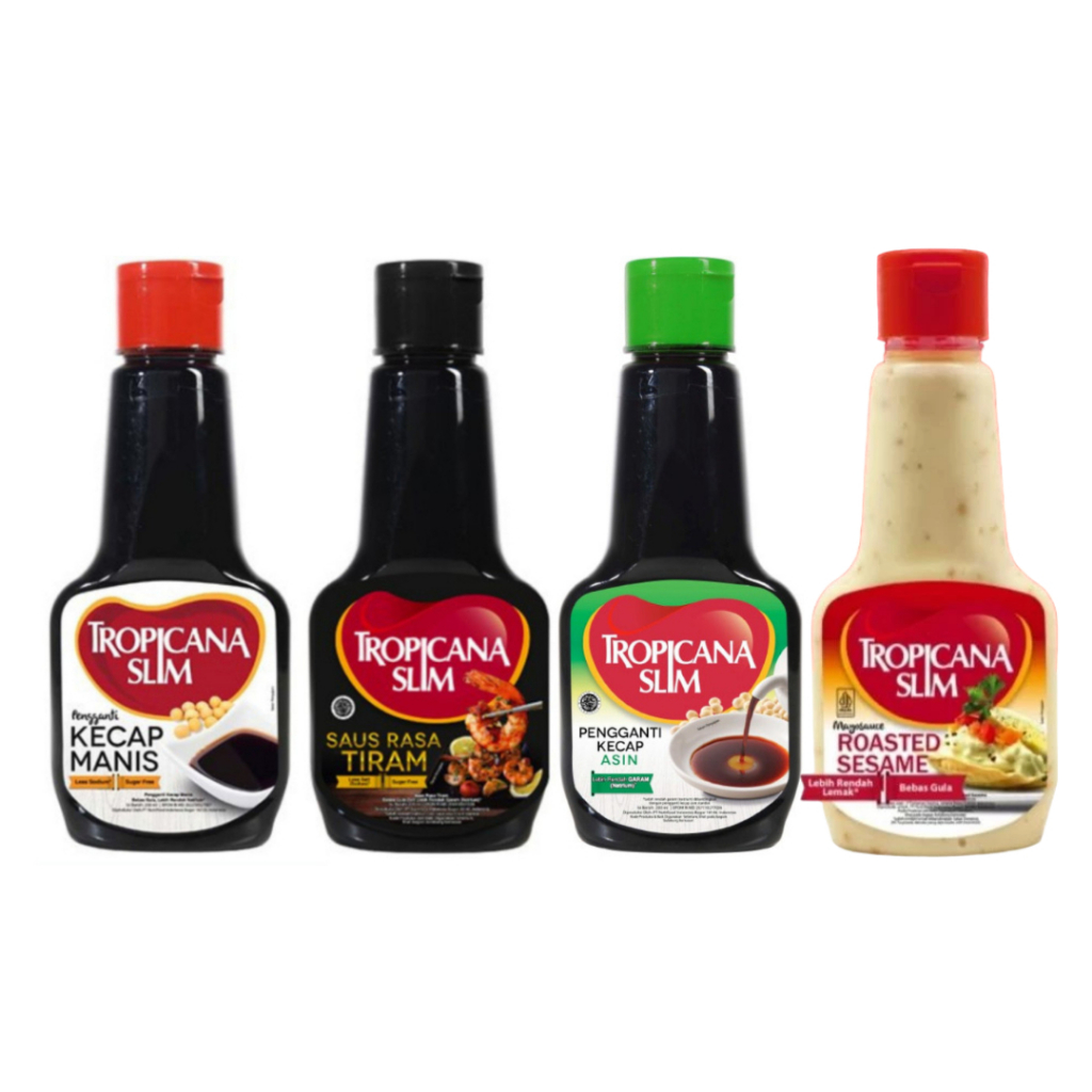 

Tropicana Slim Saus Tiram / Kecap Manis 200ml