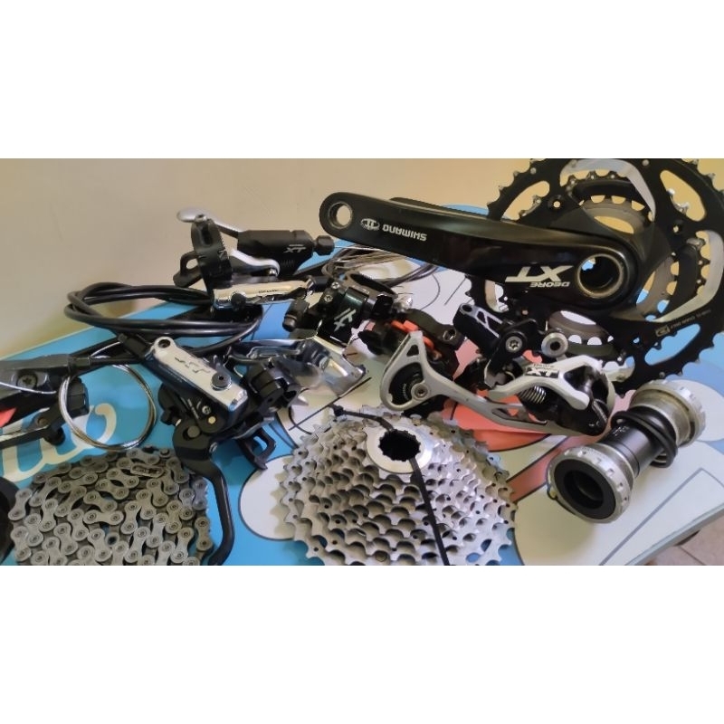 GroupSet Deore Xt 3x10 speed