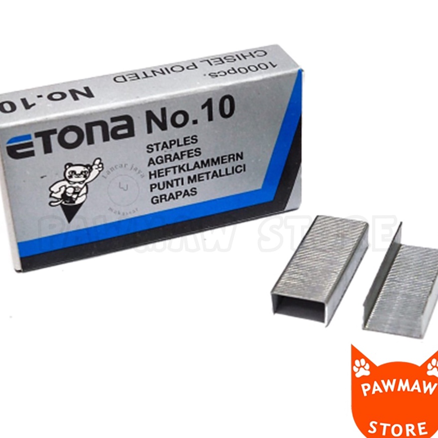 

PRODUCT IMPOR ISI STAPLES KECIL ETONA NO 1 PACK