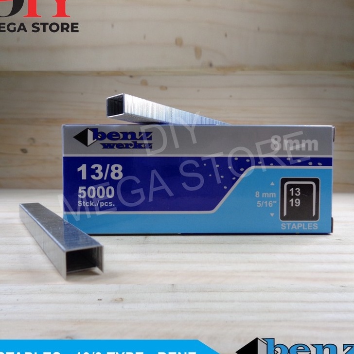 

GROSIR Isi stapler 138 benz werkz staples tembak angin 5 pcs isi staples Staples 138 Benz Werkz isi 5 Pcs Staples R23 Jok Motor Sofa Kayu dll dan Kodenki isi staples 138 mm stapler isi staples manual R23 5pcs Kodenki Isi Staples 138 Tembak