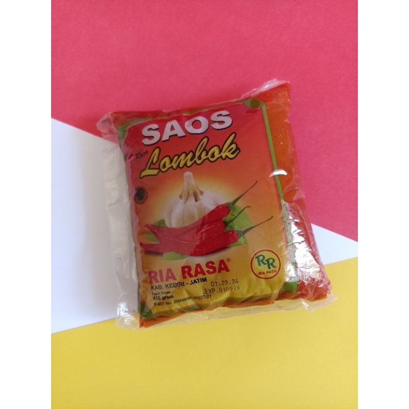 

SAOS PEDAS [Ria Rasa] Rasa LOMBOK 450gr