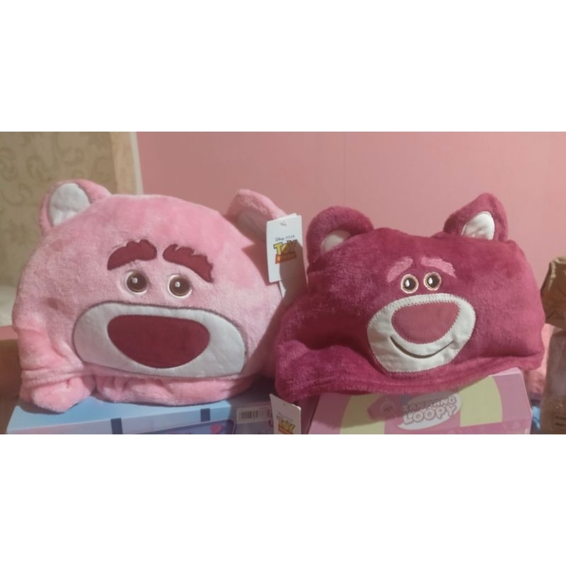 Selimut lotso toystory miniso