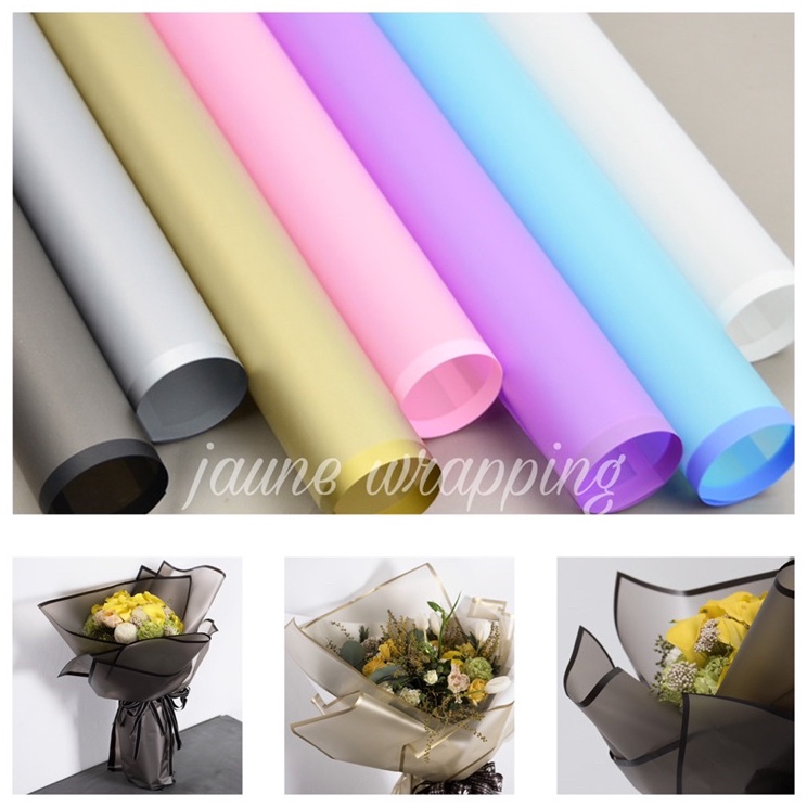 

1PAK2LEMBAR JBB Kes Buket Bunga Flower Wrapping Paper Cellophane