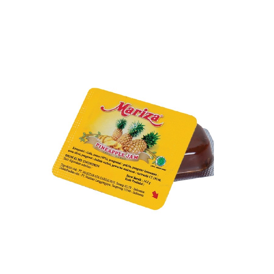 

Pineapple Portion Mariza / Nanas Portion Mariza - 10 Gram