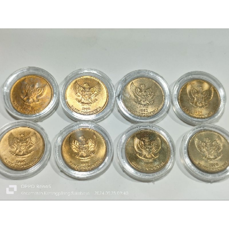 KOIN SET LENGKAP 50 KOMODO 1991-1998