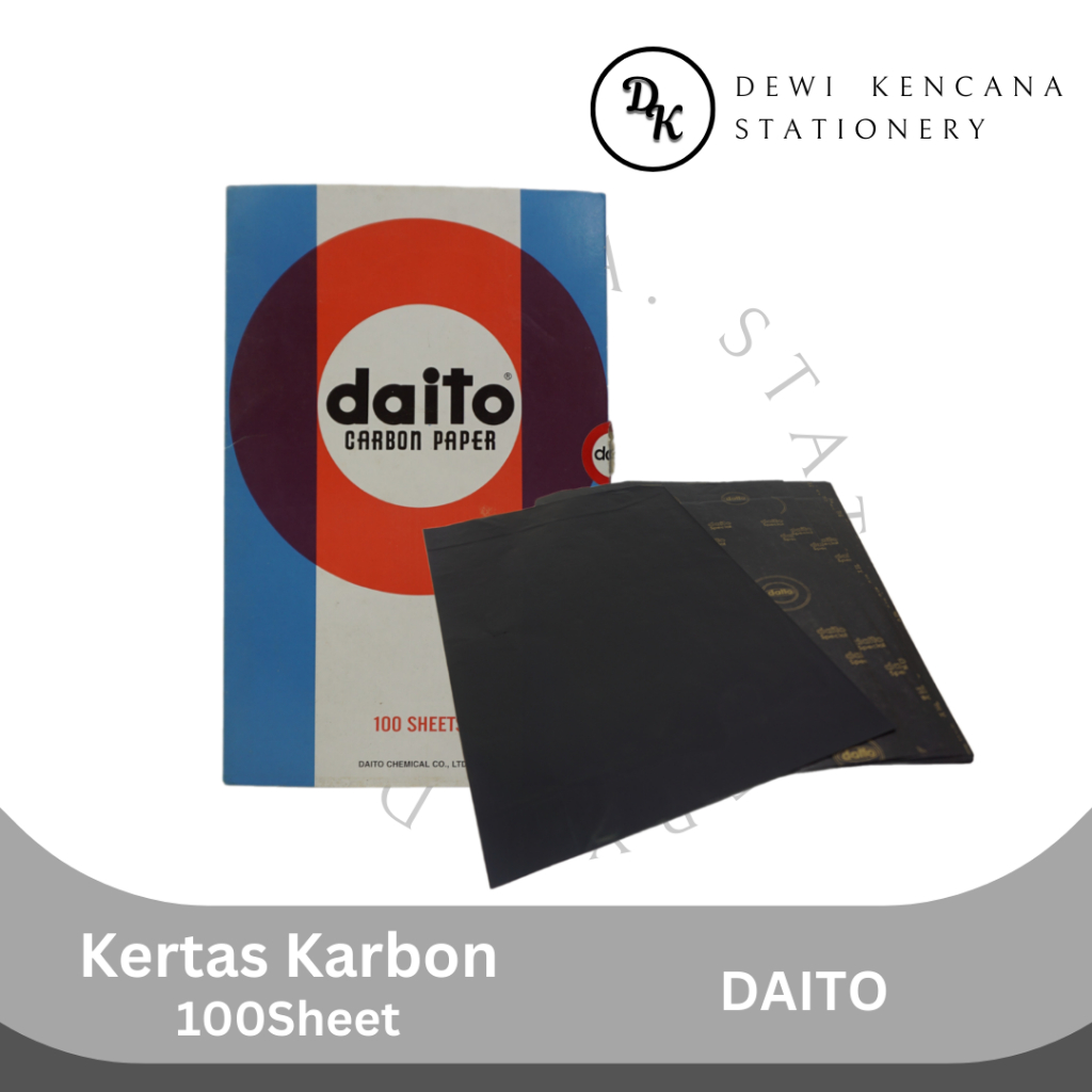 

Kertas Karbon Daito 1pak isi 100 Sheet