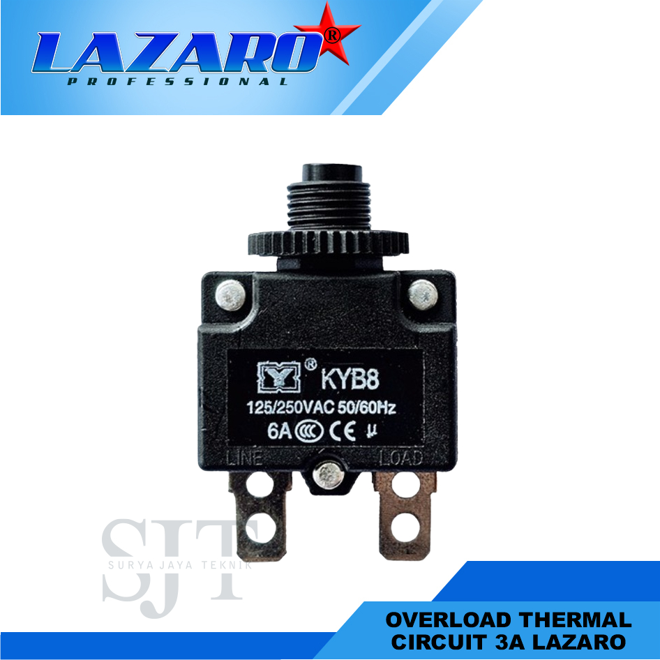 Overload Thermal Circuit 3A Lazaro