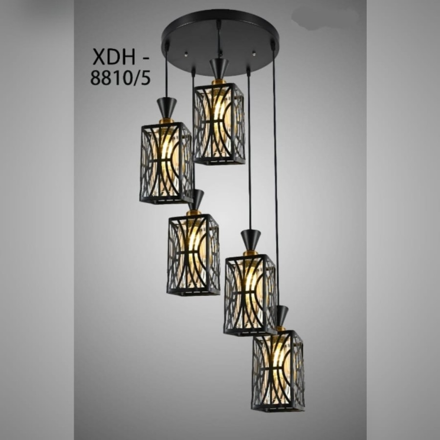 SL8810-5 LAMPU GANTUNG HIAS VOID TANGGA MINIMALIS PENDANT LAMP