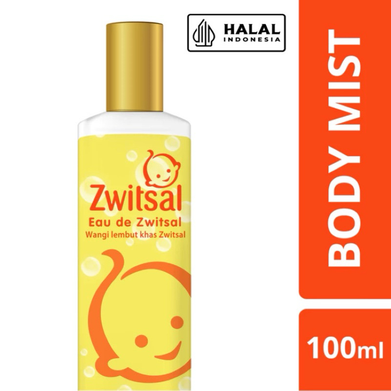 ZWITSAL Eau de Parfum 100 ml body mist zwitsal lembut untuk dewasa