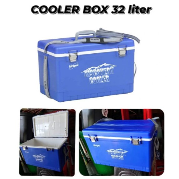 Cooler box 32 ltr - pendingin es batu - kotak pendingin minuman