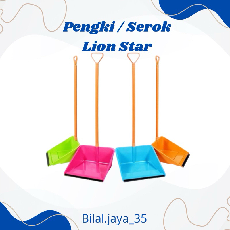 Pengki Serok Sampah - LION STAR / Serok Sampah / Serokan Lion Star
