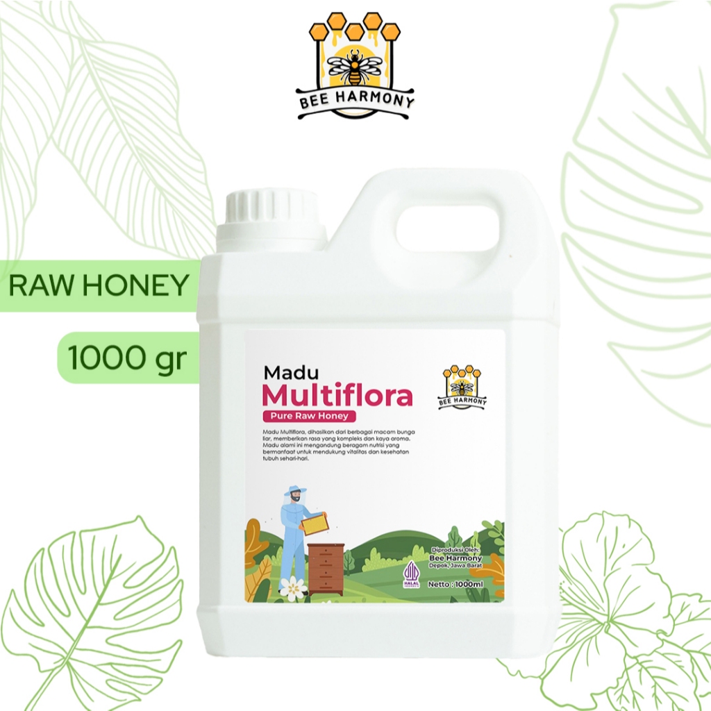 

Bee Harmony Madu Multiflora 1000gr