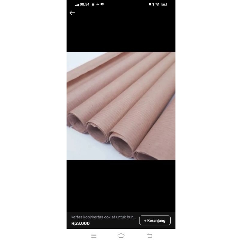 

sampul coklat gulung kertas kopi 120cm x 90 cm 1 roll isi 10