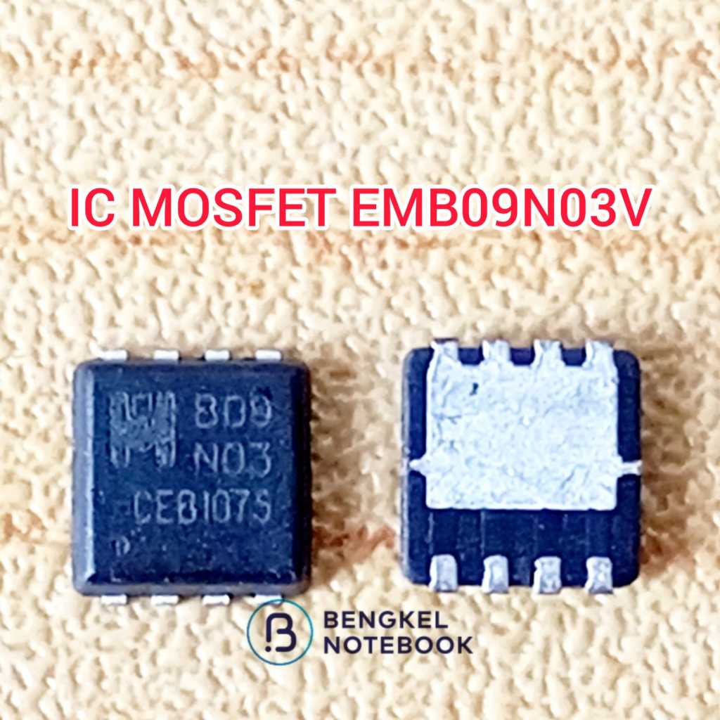 IC MOSFET Mini EMB09N03V B09 N03 N channel