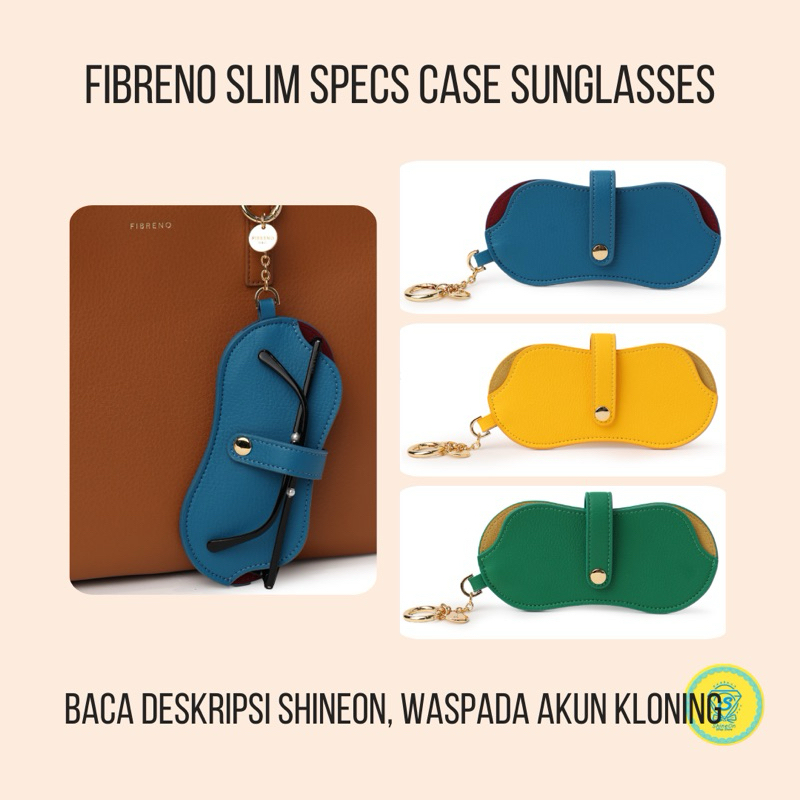 BACA DESKRIPSI FIBRENO SLIM SPECS CASE KACAMATA ORI