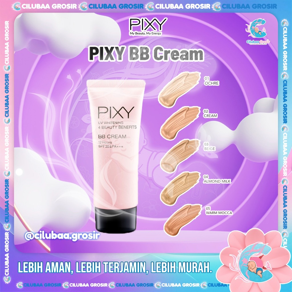 PIXY BB Cream Spf 30 & PA +++ UV Whitening 4 Beauty Benefits || Foundation 30 ml
