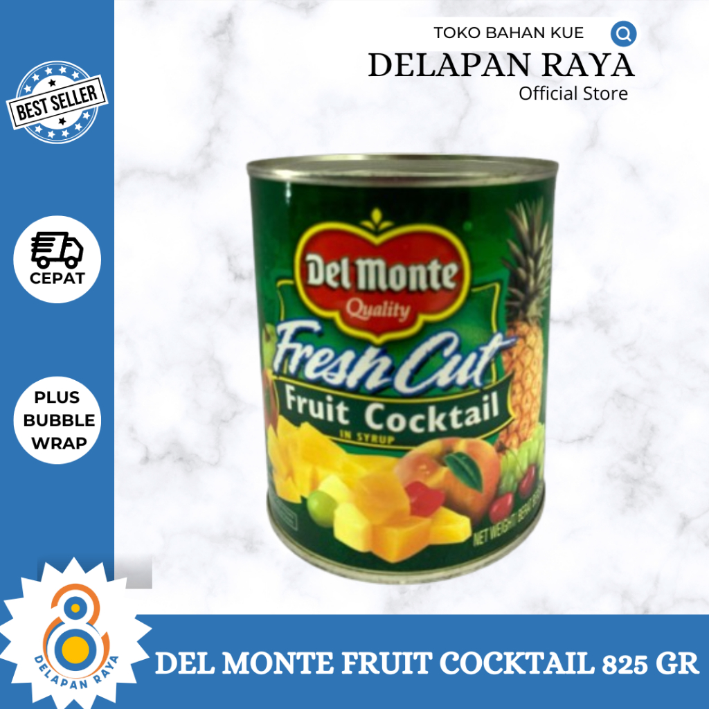 

DELMONTE FRUIT COCKTAIL 825gr BUAH KALENG -8Raya