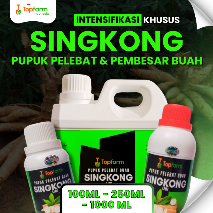 Pupuk Topfarm / Pupuk Singkong Booster / Pupuk Singkong Cair / Pupuk Singkong Bagus / Pupuk Umbi Sin