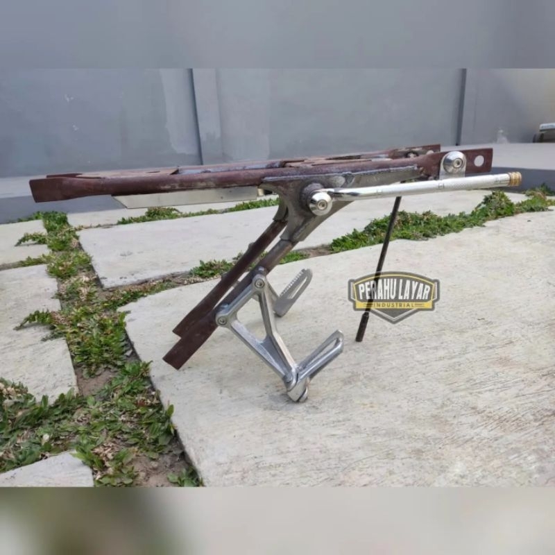 BUNTUTAN BUNTUT CB TATANAN FULLSET STEP CB650 PNP /buntutan rangka belakang cb spesial / buntutan pn