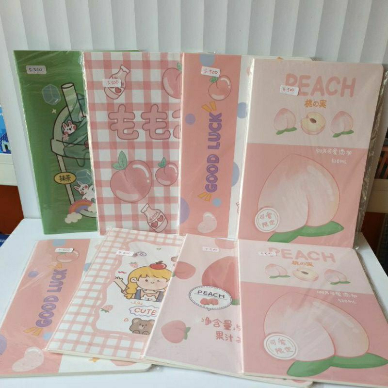 

(bukan grosir) [Aesthetic by.fss.id] note book A5/buku catatan polos tanpa ring 30 lembar
