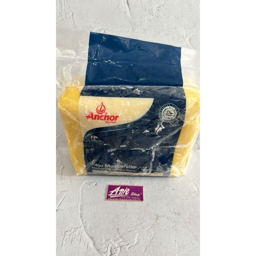 

mozzarela anchor kemasan 2kg/keju mulur