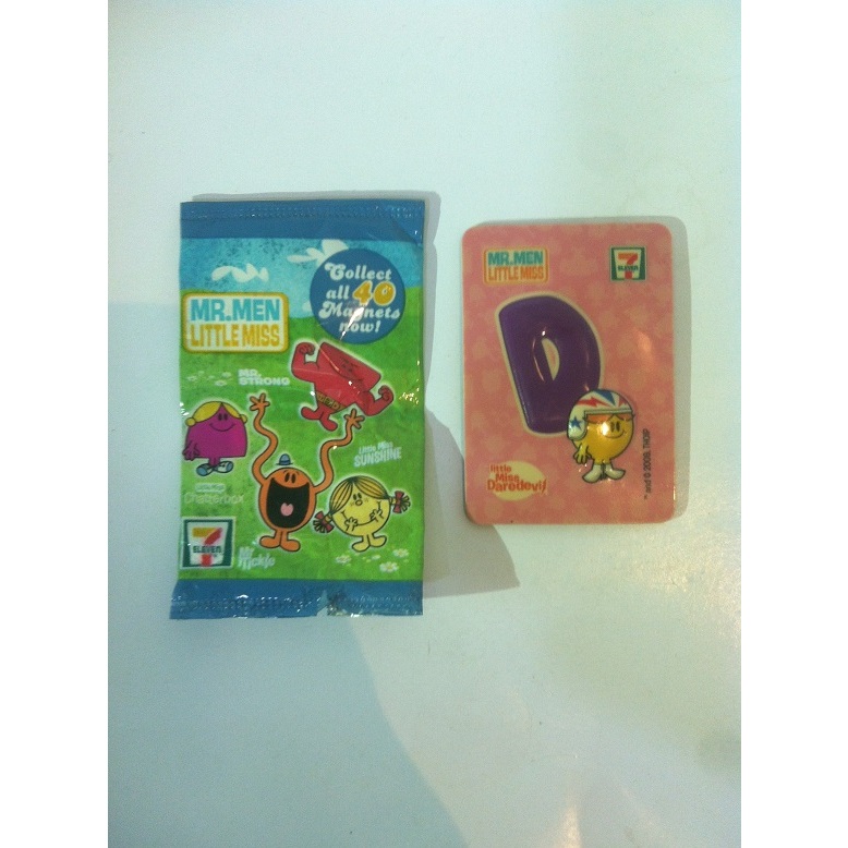THOIP. Mr. Men Little Miss Magnets - D. Daredevil by 7-Eleven 2009