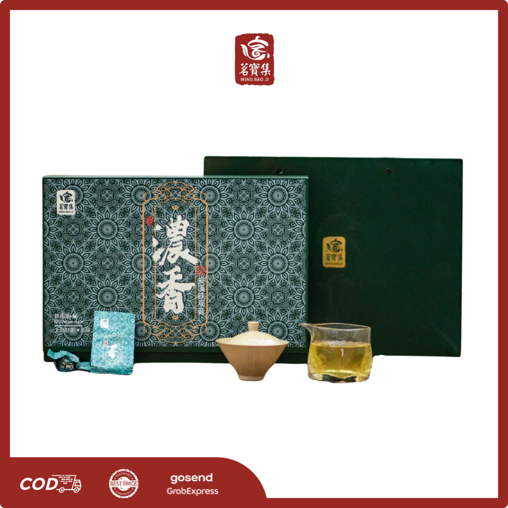 

MING BAO JI Chinese Tea C1032 Isi 60 Sachet Teh Tie Guan Yin Teh Aroma Nektar Wangi Teh China Alami