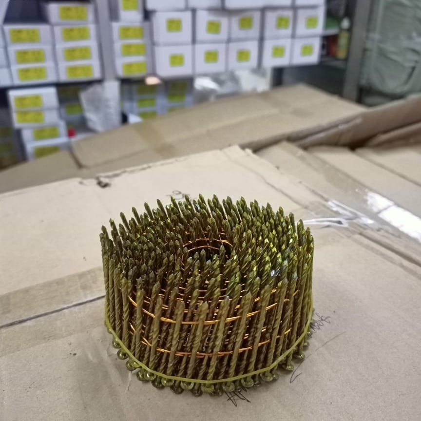 Paku Palet Pallet Recoil Nail MOLLAR RS2350 2.3 x 50mm Ulir (per COIL)