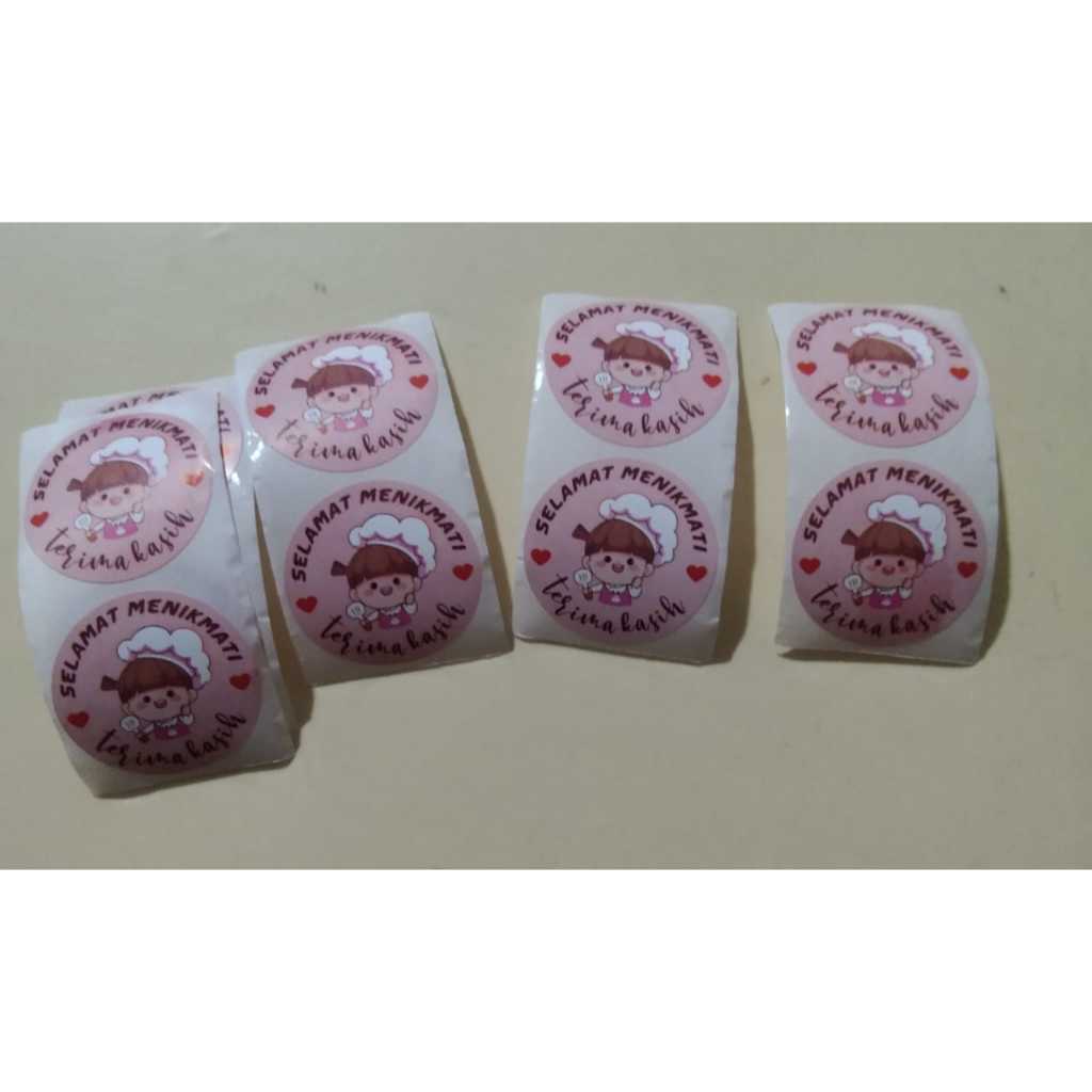 

Stiker "Selamat Menikmati" Jual Per 2 pcs