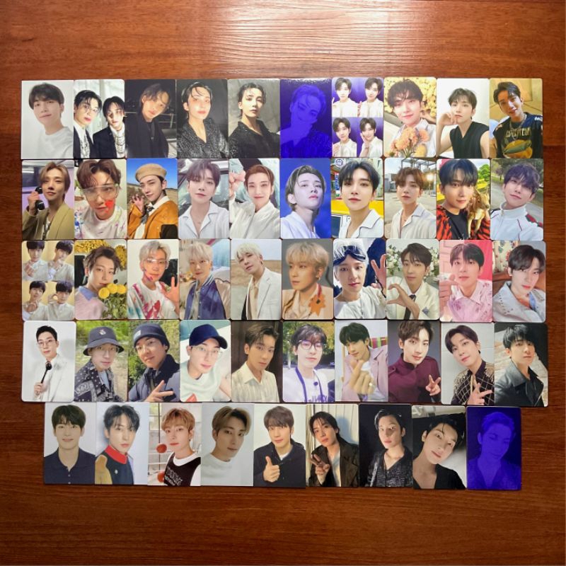 [take all] seventeen joshua jeonghan wonwoo seungkwan photocard trading card anniversary this man he