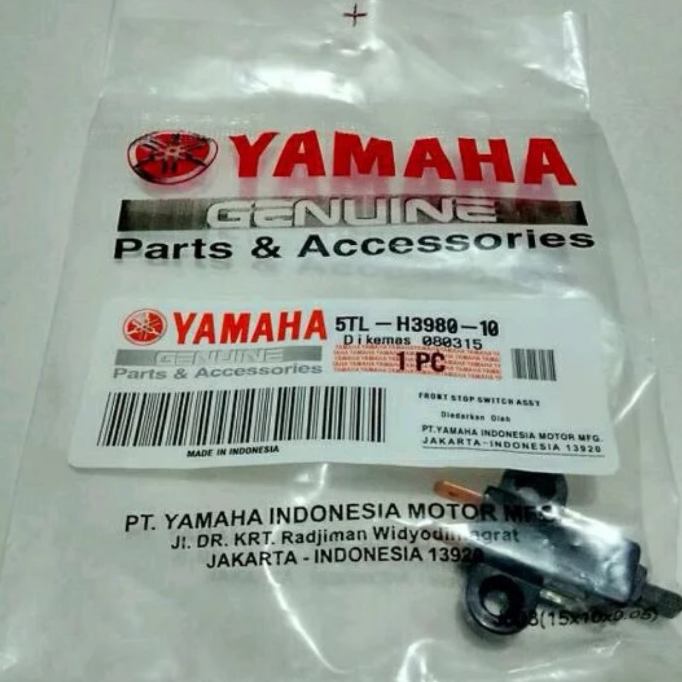 SWITCH REM KIRI KUPU KUPU DEPAN MIO SPORTY MIO SOUL MIO M3 XRIDE FINO / Switch Rem Kiri Mio