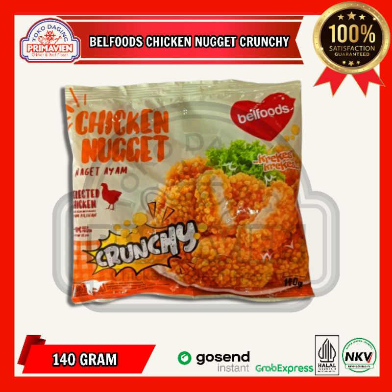 

Belfoods Chicken Nugget Crunchy (140gram)