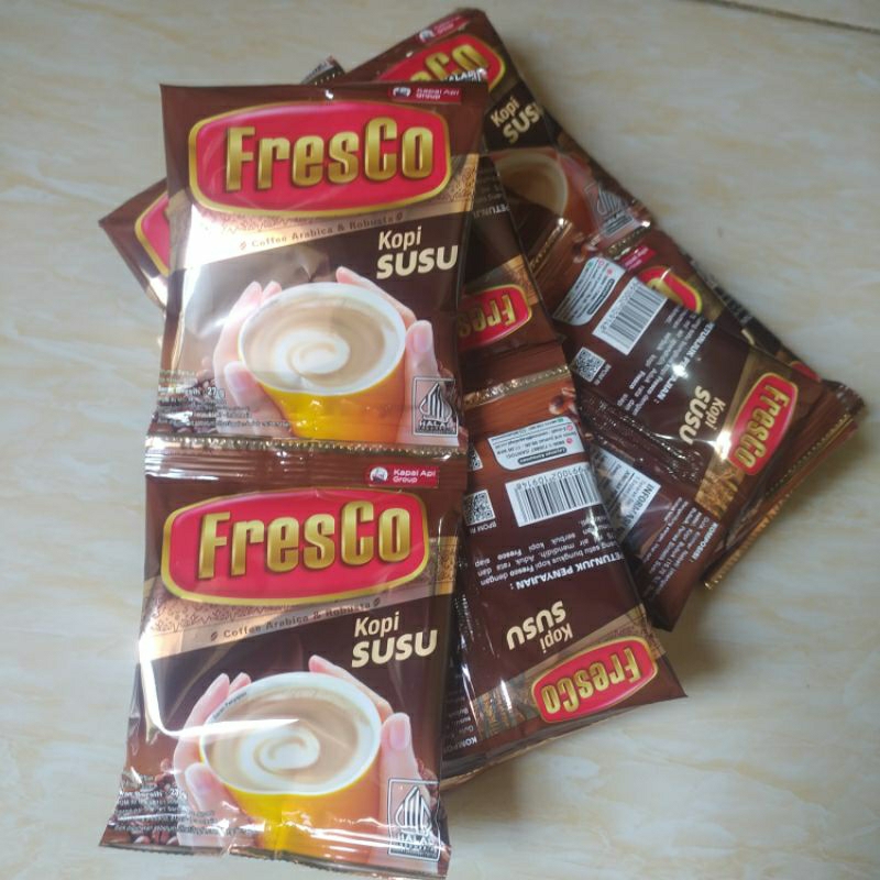 

Fresco kopi susu 27g, isi12