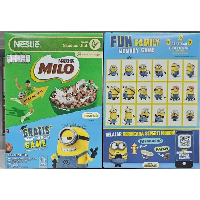 

Nestle Milo Breakfast 150gr Box