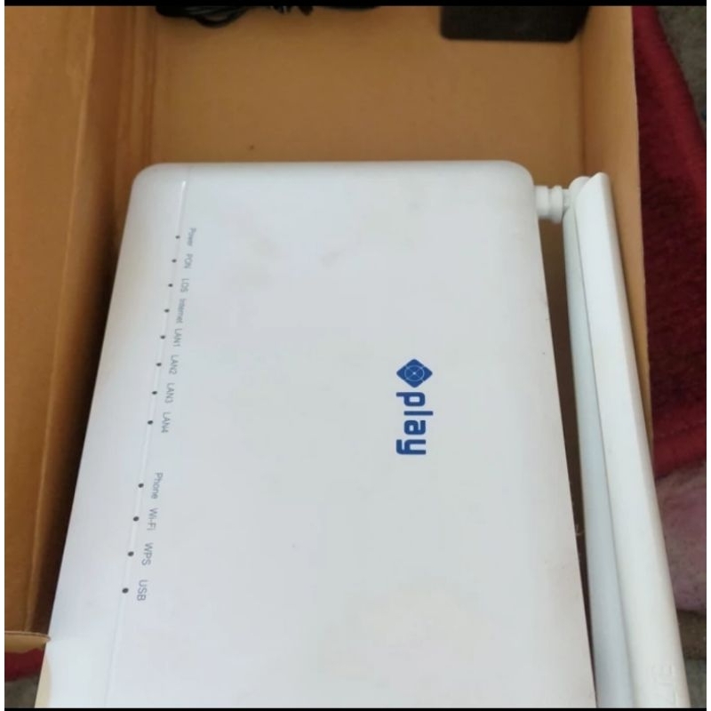 Router Wifi ZTE F670L Port Hijau