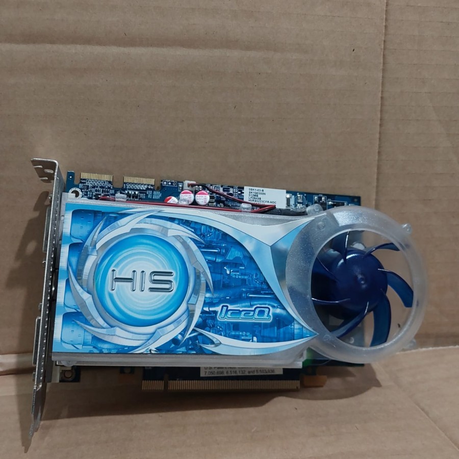 vga card pci express HIS Radeon HD4600 512mb ddr3 128bit