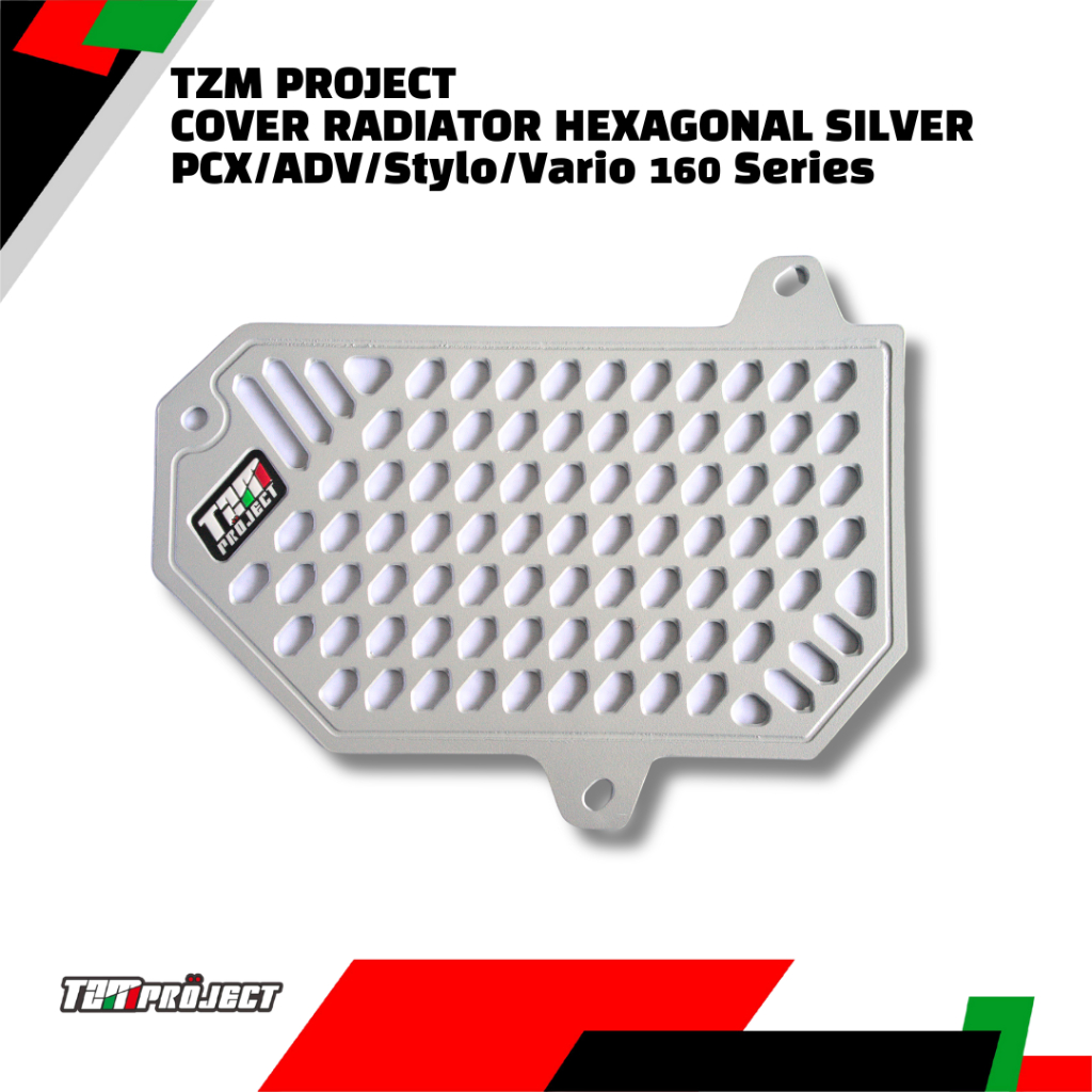 Cover Radiator TZM Project Hexagonal Honda PCX 160 Vario 160 ADV 160 Stylo 160