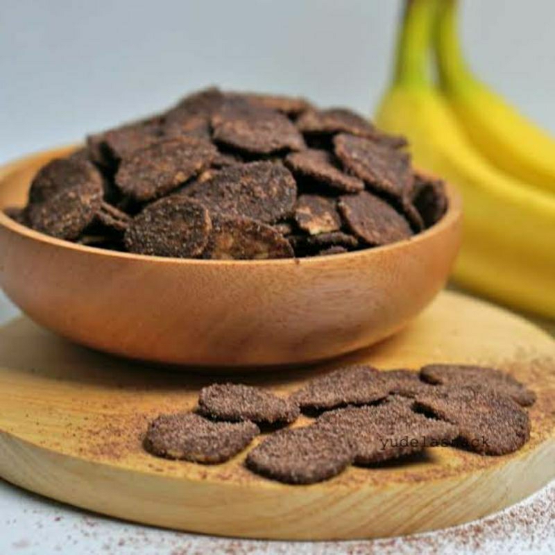 

Keripik pisang cokelat