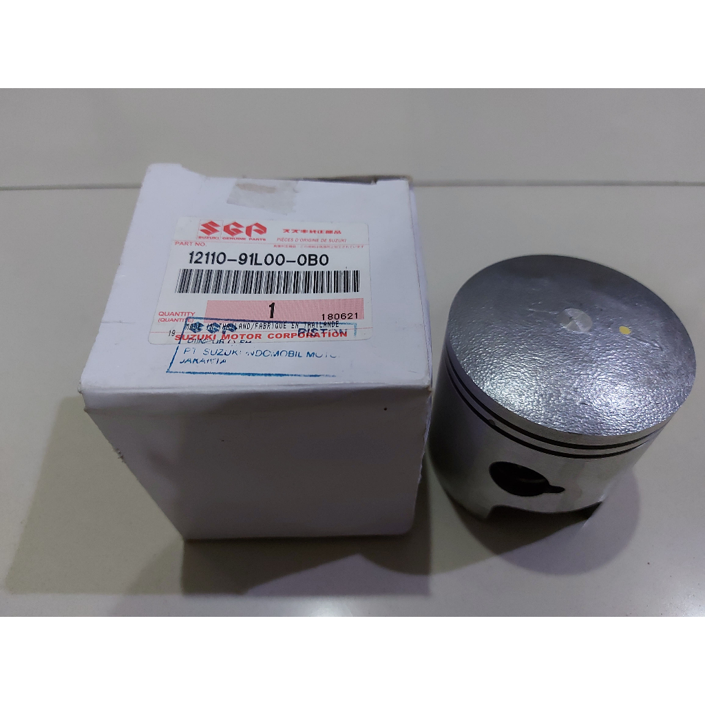 12110-91L00 PISTON MESIN TEMPEL SUZUKI 30PK 2TAK ORI
