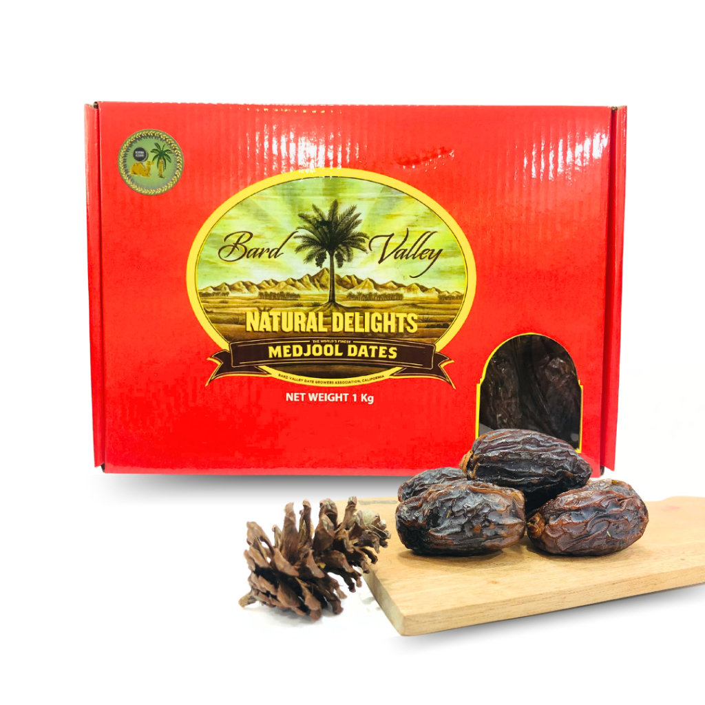 

Kurma Medjool Premium 1kg / Kurma Medjool Premium Jumbo / Medjool Natural Delight / ELSHANUM GRUP