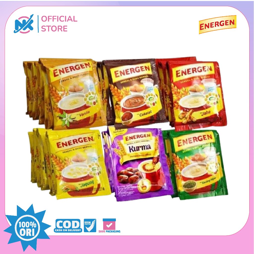 

Energen Sachet isi 5 pcs