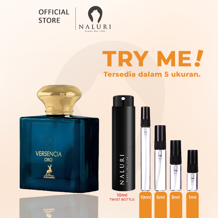 TRY ME Alhambra Versencia Oro For Men EDP