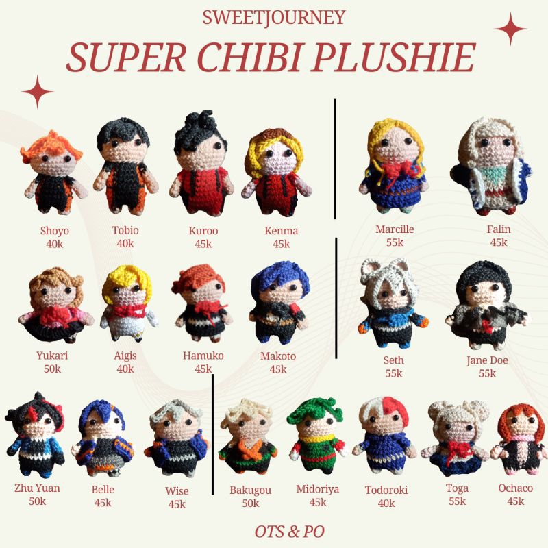 Custom Super Chibi Plushie