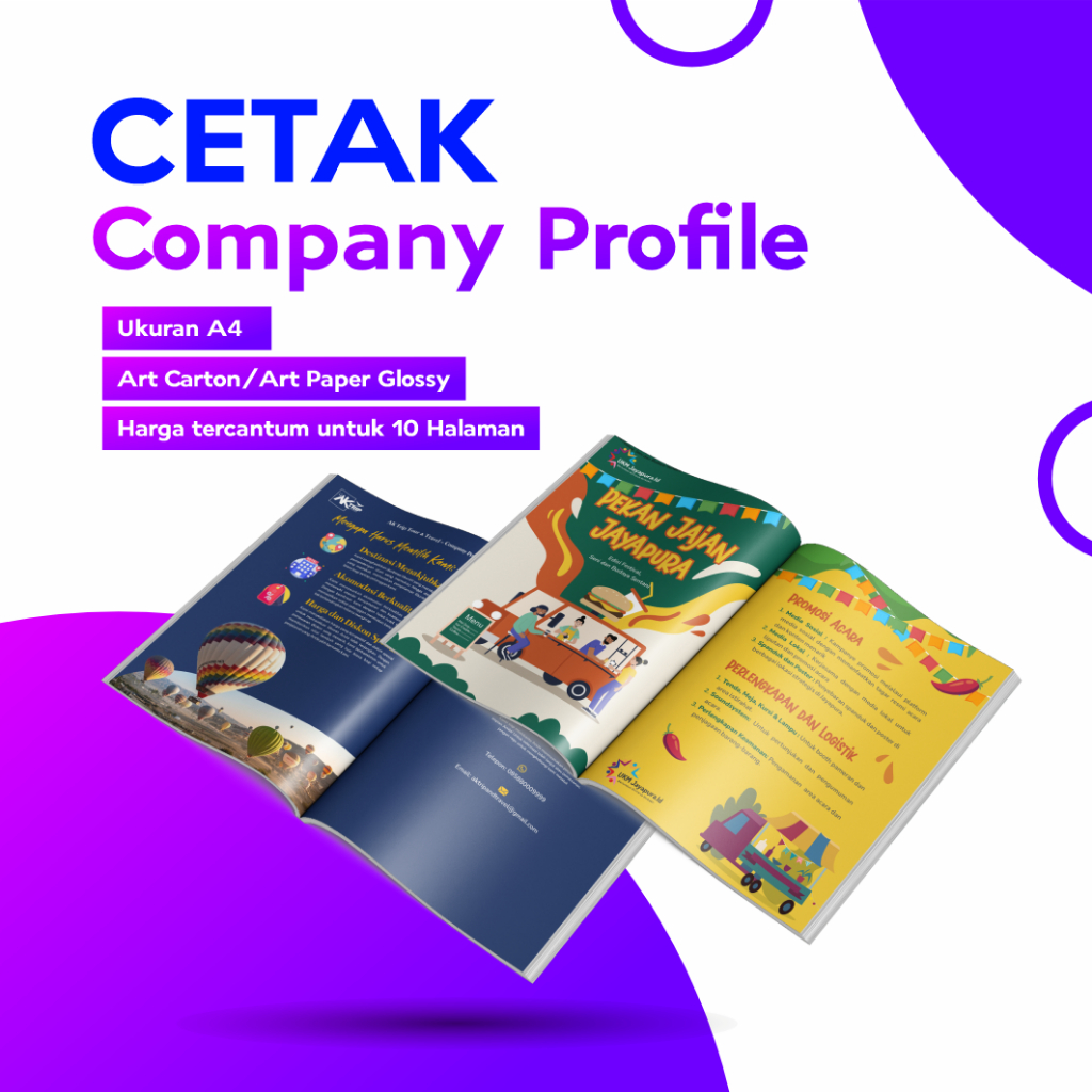 Cetak Company Profile | Katalog | Proposal