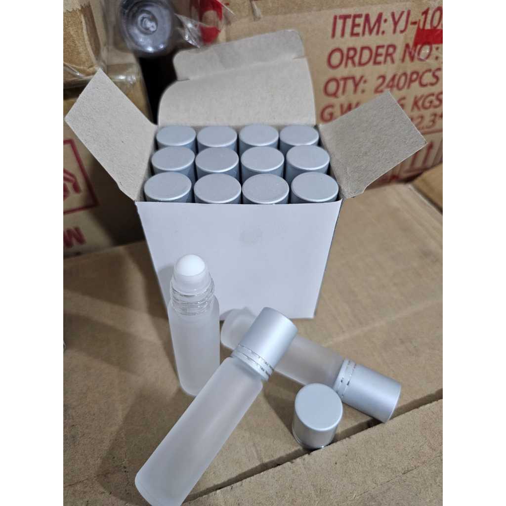 (1 LUSIN) DOFF 8 ML TUTUP SILVER PER PCS.BOTOL ROLL ON MODEL DOFF 8 ML TUTUP SILVER