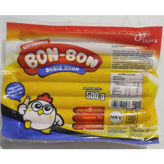 

BON BON SOSIS AYAM 500 Gram dan 1 Kg