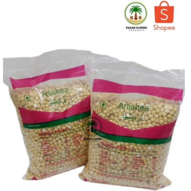 

Kacang Arab Chikpeas 1kg Roasted / Kacang Jagung