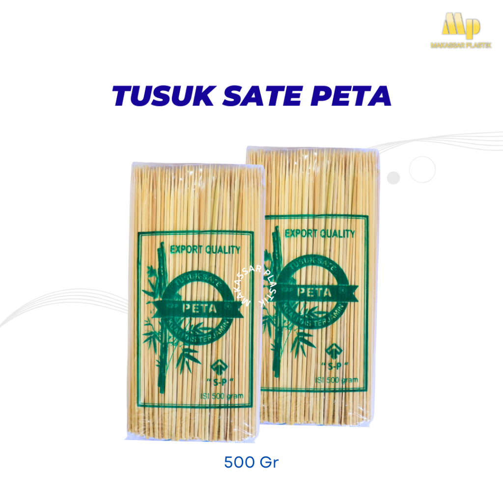 TUSUK SATE PETA / TUSUK SATE / TUSUK BAKSO @500 GR