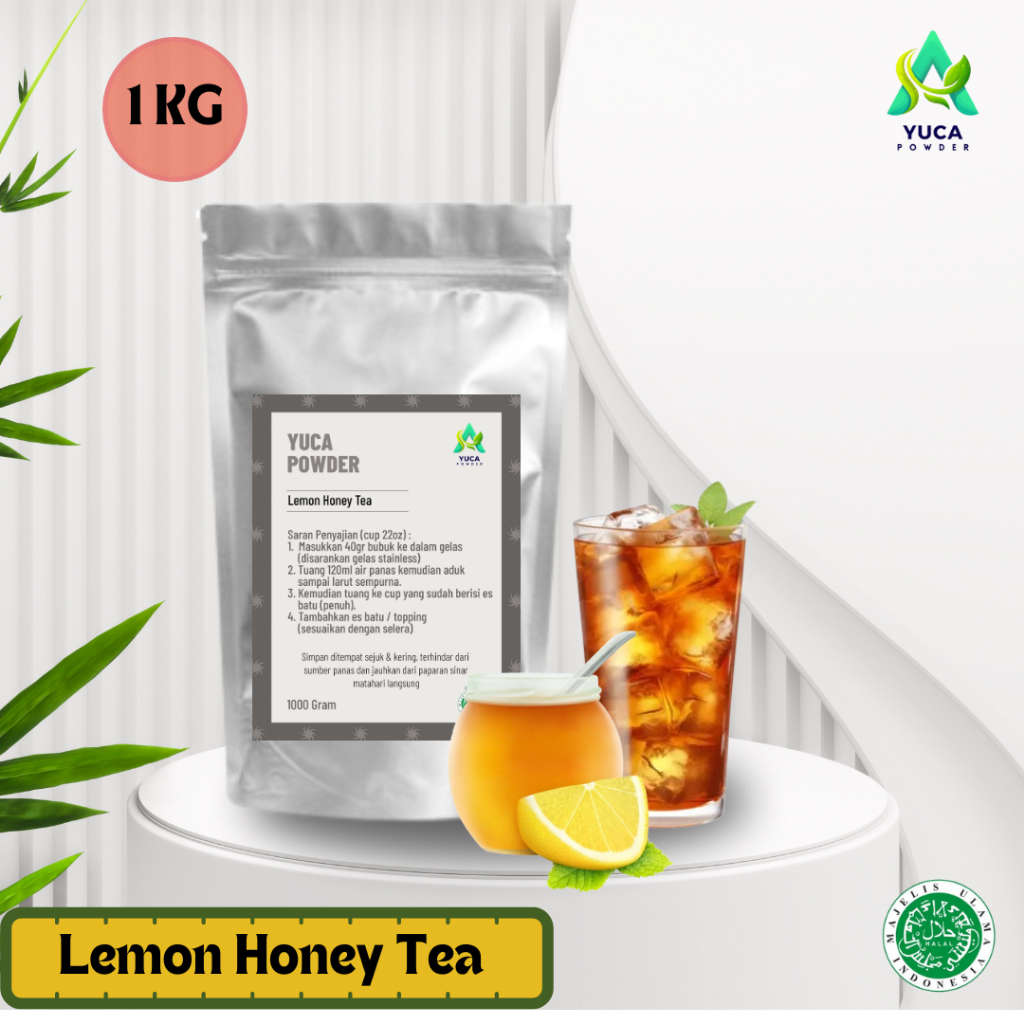 

Bubuk Minuman Rasa HONEY LEMON TEA 1Kg - Powder Drink Mix Honey Lemon Tea 1Kg