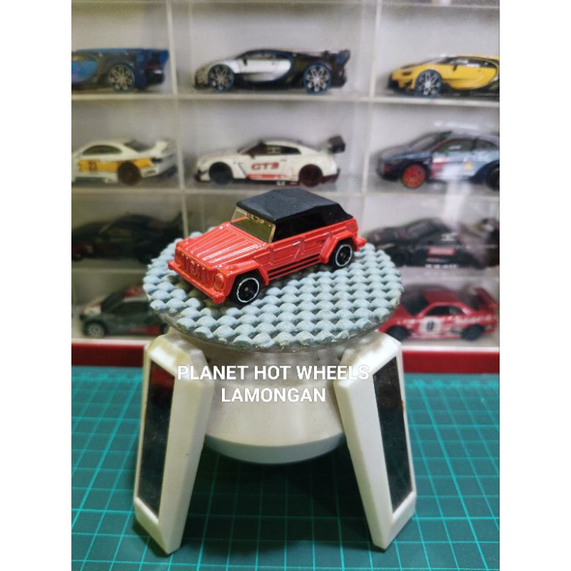 hot wheels volkswagen type 181 merah loose